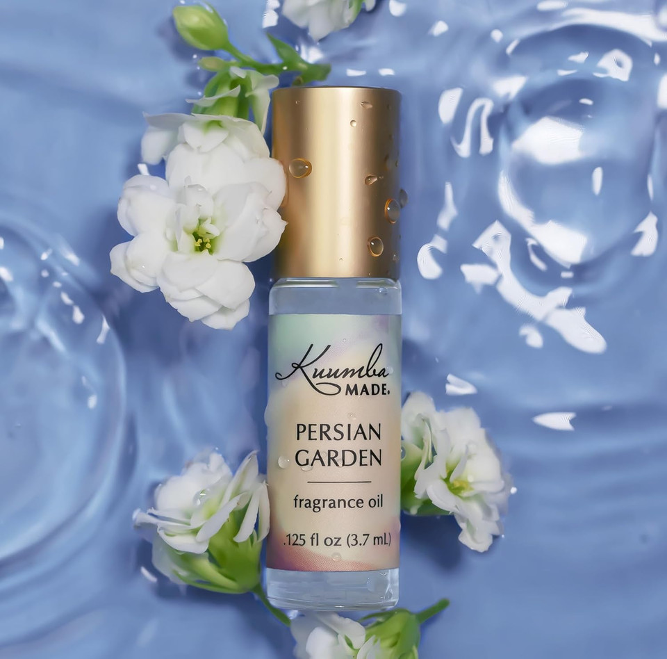 Kuumba Made Persian Garden Fragrance Oil | 0.125 Fl Oz | Notes Of Warm Florals, Ocean Air, And Light Amber | Clean, Long-Lasting Scent | Alcohol Free | Roll On Perfume Kuumba Made Persian Garden Fragrance Oil | 0.125 Fl Oz | Notes Of Warm Florals, Ocean Air, And Light Amber | Clean, Long-Lasting Scent | Alcohol Free | Roll On Perfume
