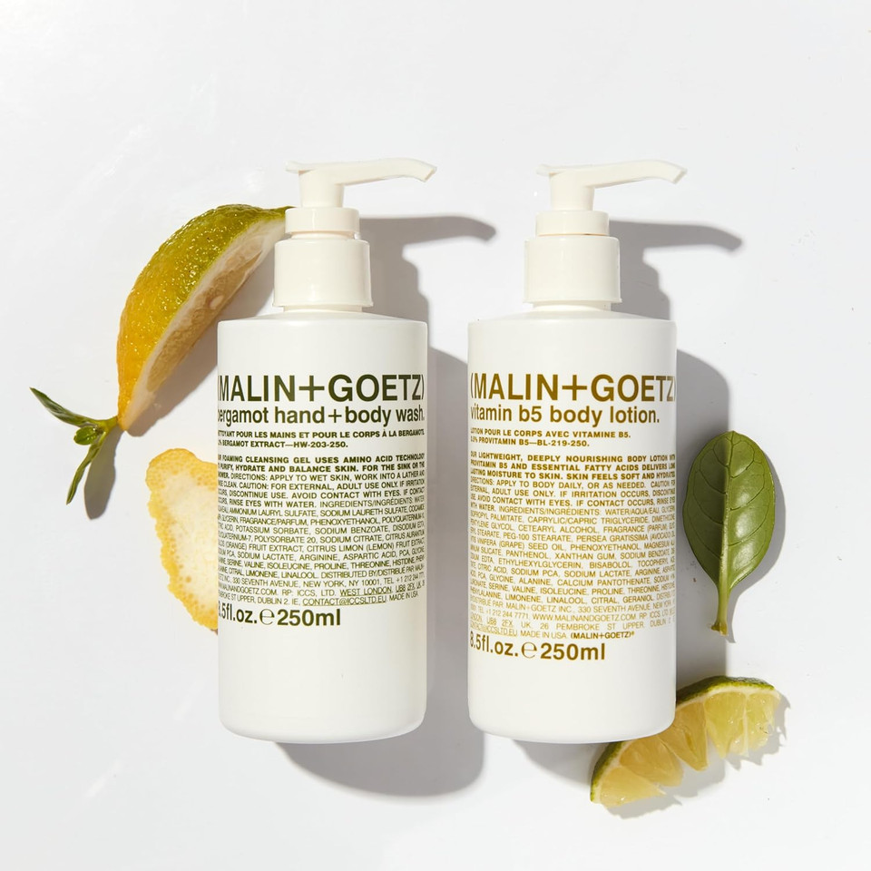 Malin + Goetz Vitamin B5 Body Lotion For Women & Men An Everyday Essential To Heal All Skin Types. Vegan & Cruelty-Free