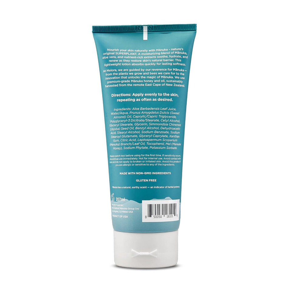 Manuka Honey Body Lotion (7Oz), Moisturizing Lotion With Soothing Manuka Honey & Oil For Dry, Very Dry, Sensitive, Or Aging Skin  Cream Moisturizer For Women & Men