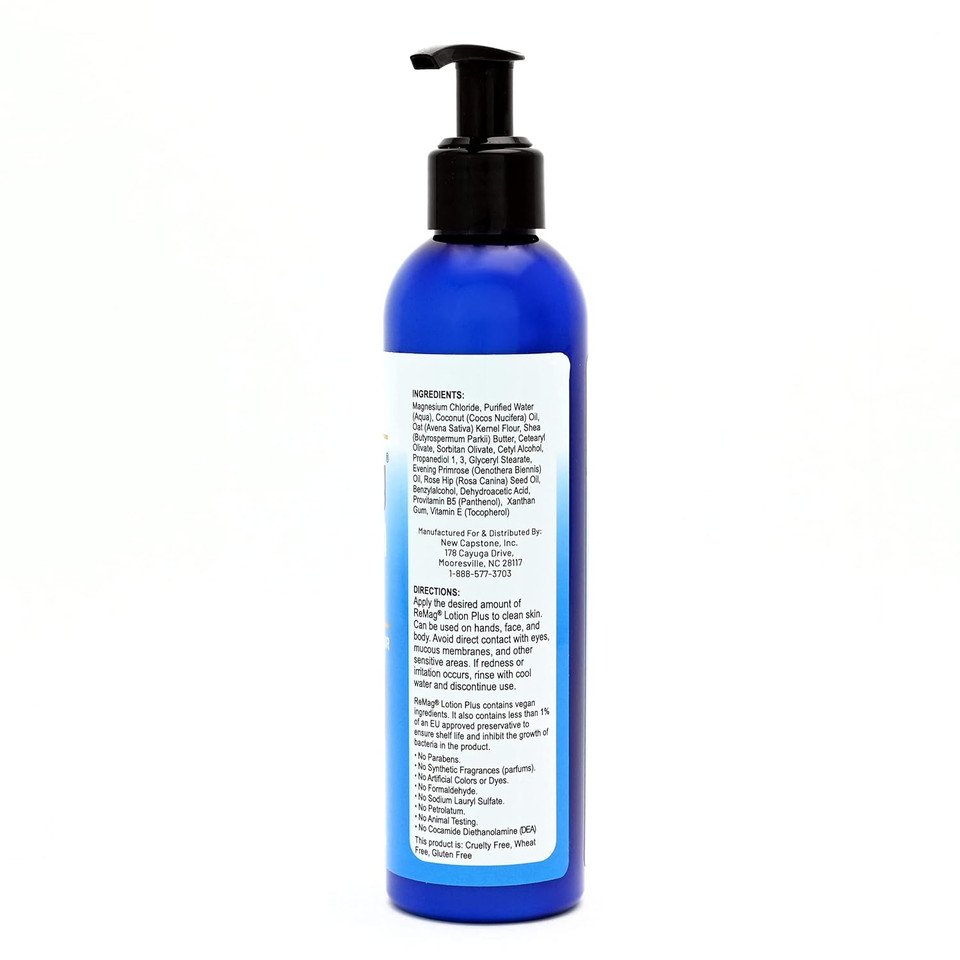 Rna Reset Remag Lotion  Topical Magnesium & Daily Rehydrator, Smooth Moisturizing Formula With Shea Butter & Coconut Oil, 7.5 Fl Oz