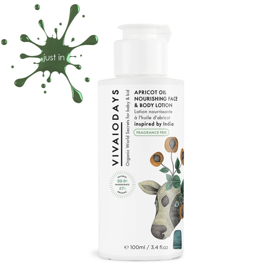 Fragrance Free Apricot Oil Nourishing Face & Body Lotion