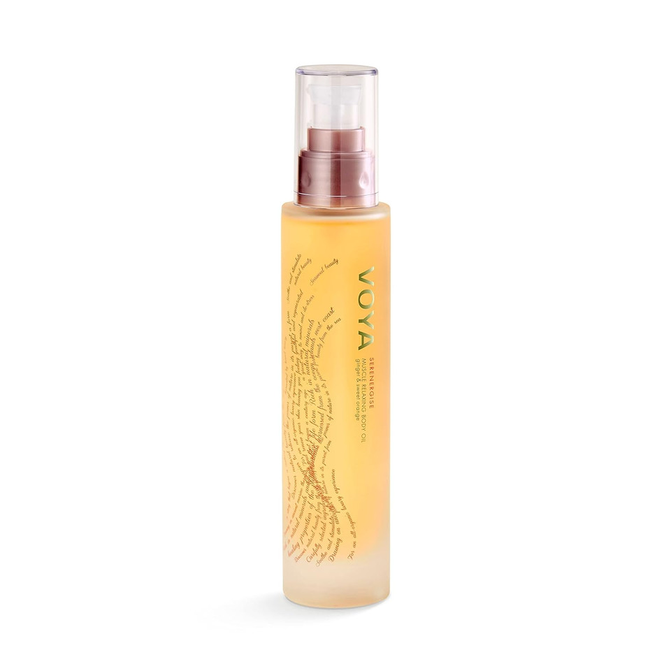 Voya Serenergise | Rejuvenating Body, Ginger & Sweet Orange Scent, Organic,100Ml