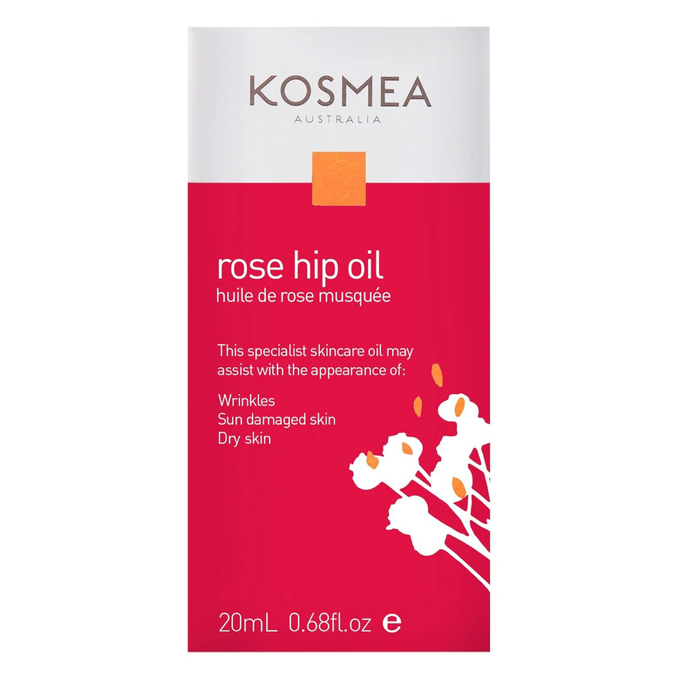 Rosehip Oil  Anti-Aging Benefits For Face & Body  Premium Quality Super-Critically Extracted Oil Using The Entire Fruit, Seed & Skin - 0.68 Fl Oz