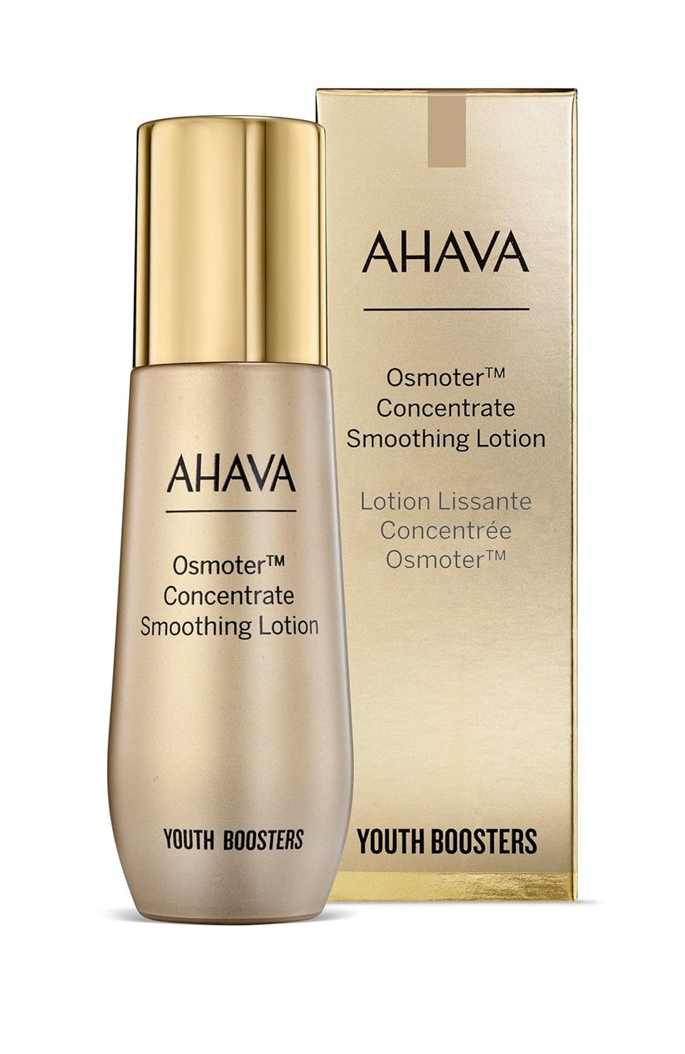 Ahava Osmoter Concentrate Smoothing Lotion - Silky, Lightweight Lotion For Youthful Appearance, Reduce Wrinkles & Fine Lines, Refine & Smoothe SkinS Texture, With Osmoter X6 & 3D Complex, 1.7 Fl.Oz