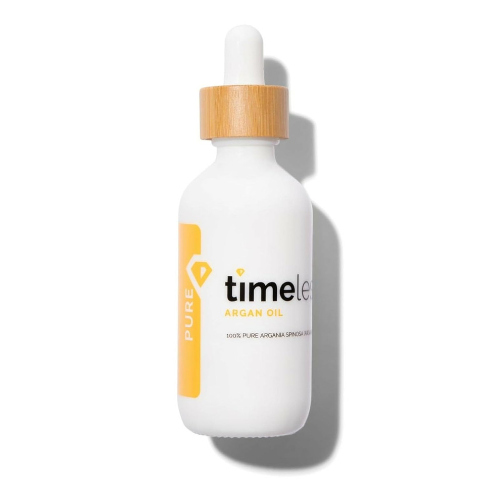 Timeless Skin Care Argan Oil - 100% Pure Argan Oil For Face & Hair Care - For Dry Skin - Fragrance-Free - Use With Moisturizer Or Hair Products - 2 Oz