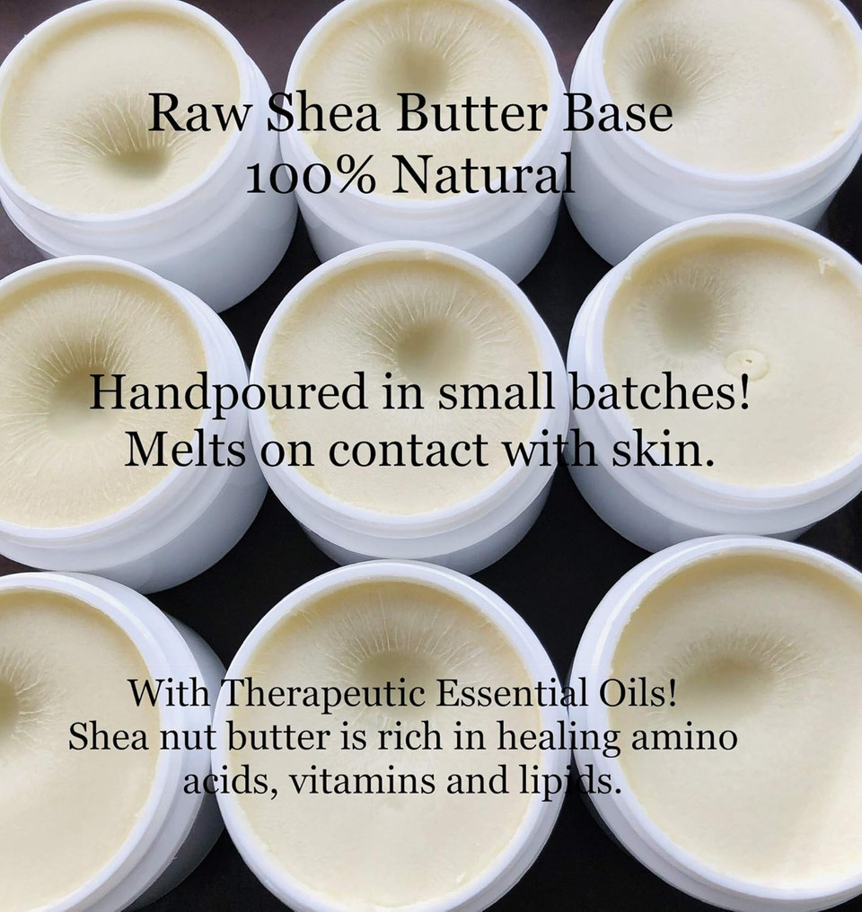 Urban Releaf Hippie Salve Magic Butter ! Groovy Botanicals, Shea Butter And 100% Natural, Patchouli, Ylang, Bergamot, Vitamin Rich, Deeply Moisturizing & Soothing