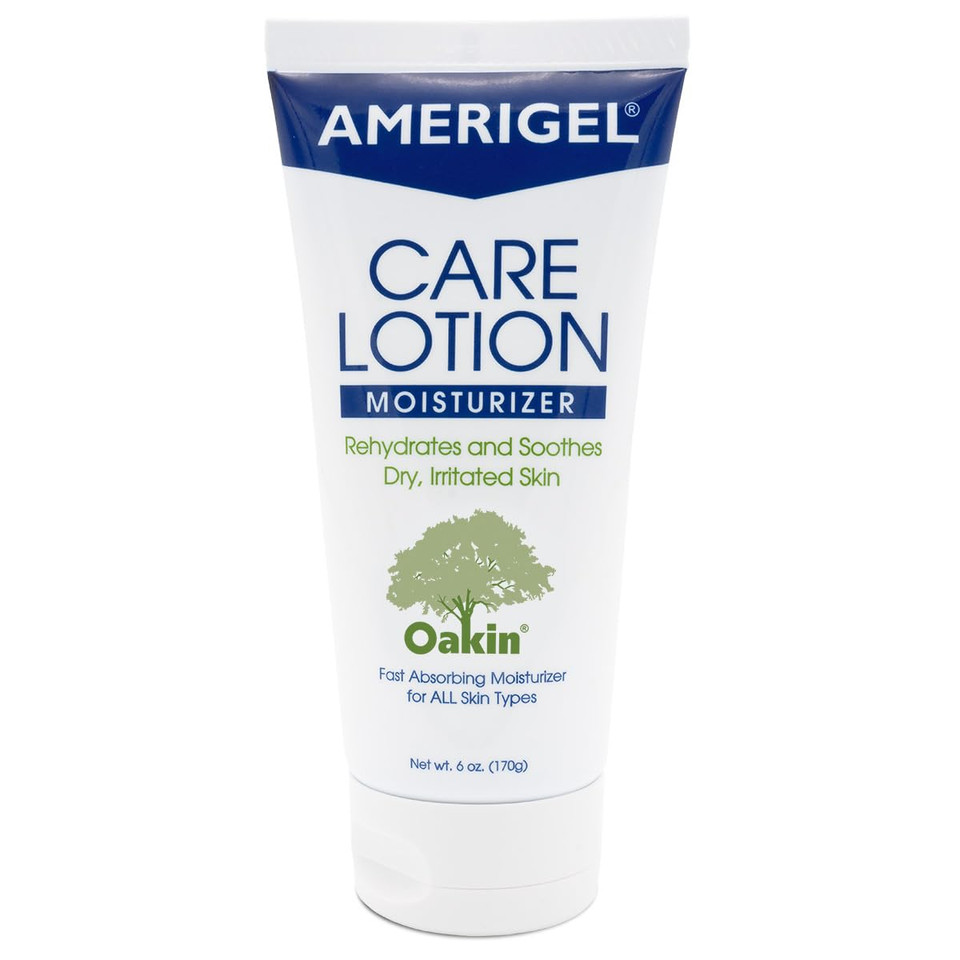 Amerigel Care Lotion  Hypoallergenic Moisturizer - Diabetic Skin Care - Rehydrates And Soothes Dry, Irritated Skin - 6 Oz