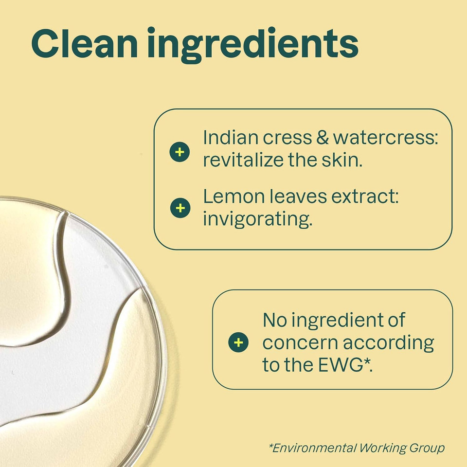 Attitude Body Cream, Ewg Verified Moisturizer, Vegan Moisturizing Products For Dry Skin, Dermatologically Tested, Lemon Leaves, 8 Fl Oz