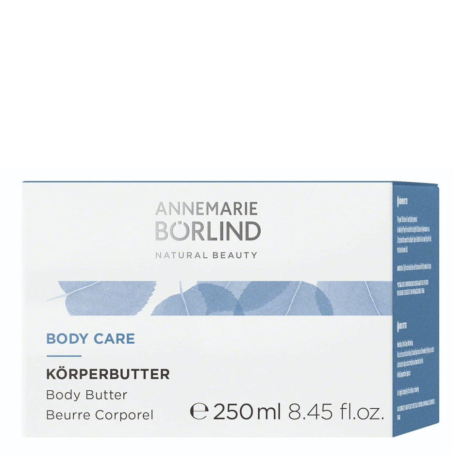 Annemarie Börlind - Body Care Body Butter - Nourishing, Revitalizing & Moisturizing Skin Care, With Plant-Based Extracts & Botanical Hyaluronic Acid, Vegan, 8.45 Fl. Oz