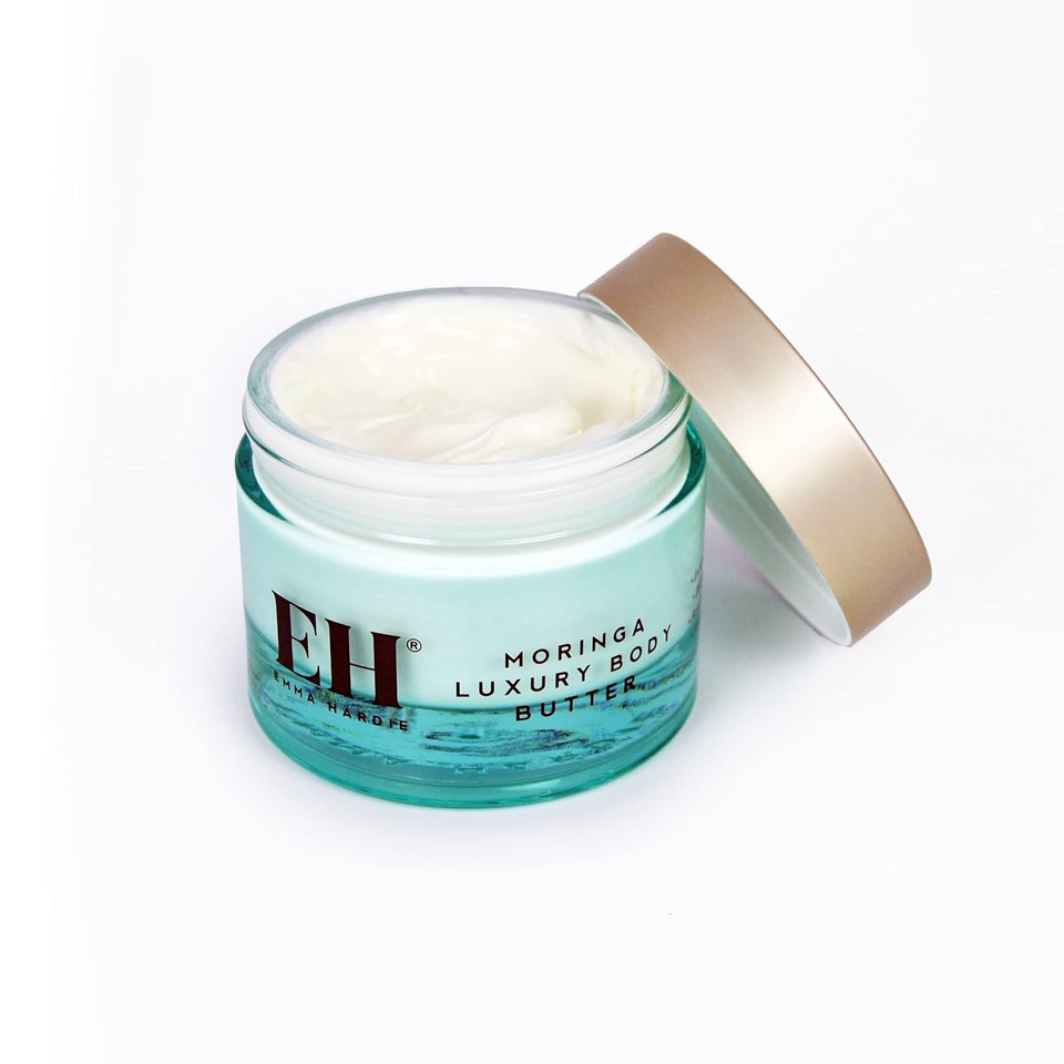 Emma Hardie 200Ml Moringa Luxury Body Butter, Rich Nourishment For The Body That Helps To Reinforce The Skin'S Protective Barrier, Rejuvenate And Deeply Hydrate, Vegan & Cruelty Free