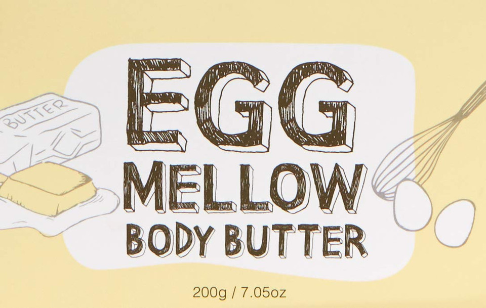Too Cool For School | Egg Mellow Body Butter | 2000Ppm Of Egg Yolk Extract | Extremely Rich Moisture | Long Lasting Triple-Ex Hydrating System
