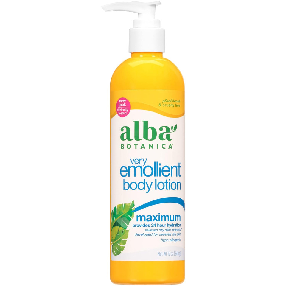 Very Emollient Body Lotion, Maximum Dry Skin Formula, 32 Oz, 2 Pk
