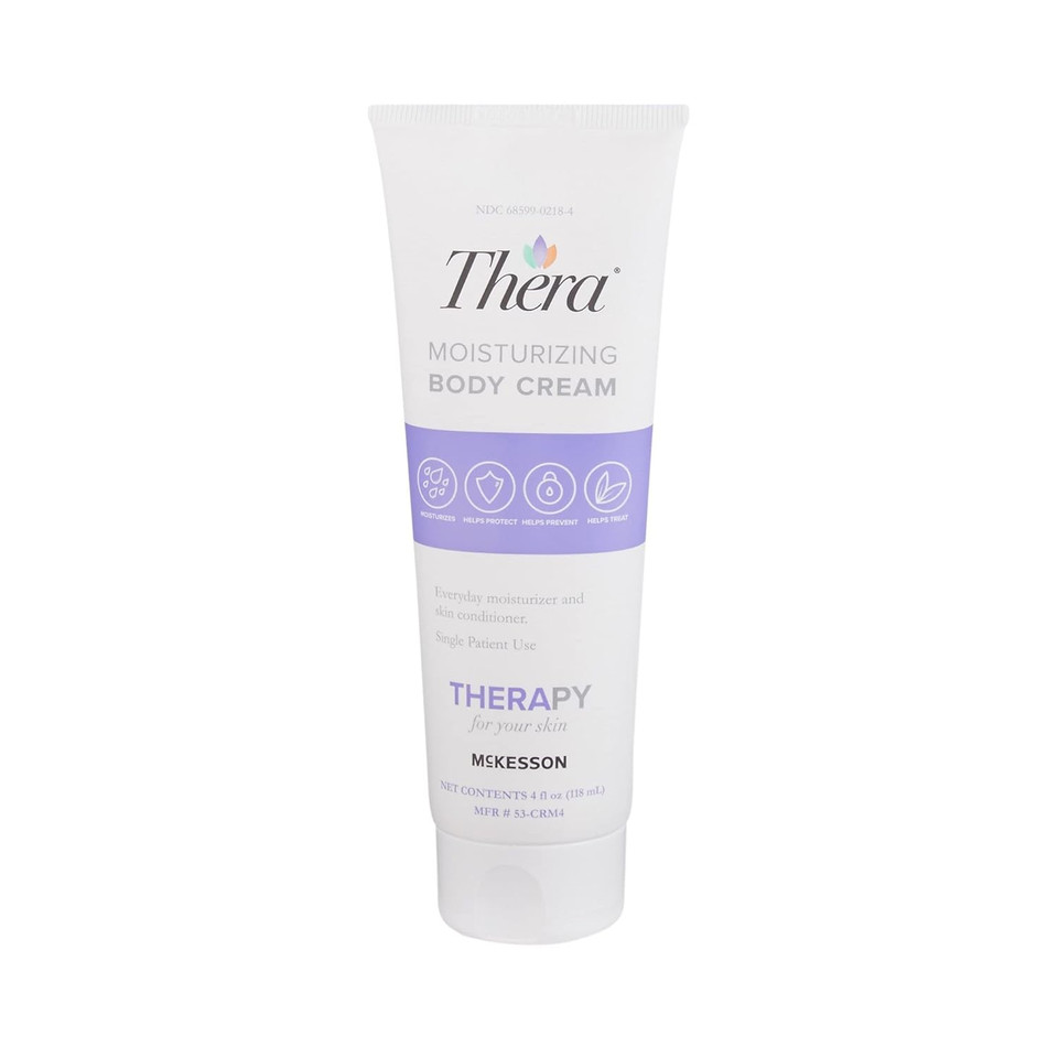 Thera Moisturizing Hand And Body Cream - Hydrating Lotion For Chapped, Fragile Skin - Lavender Scent, 4 Oz, 1 Count