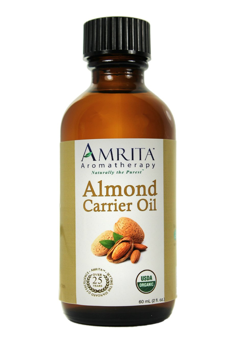 Almond Oil - Usda Certified Organic - Refined Carrier Oil - A Base Oil For Aromatherapy, Massage, Essential Oils & More - Size: 240Ml
