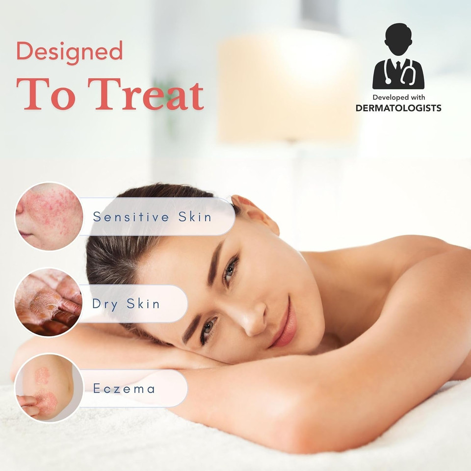 Theraplex Hydro Lotion (8 Oz) - No Parabens Or Preservatives, Noncomedogenic, And Hypoallergenic, Fragrance-Free, Dermatologist Recommended - National Eczema Association Seal Of Approval