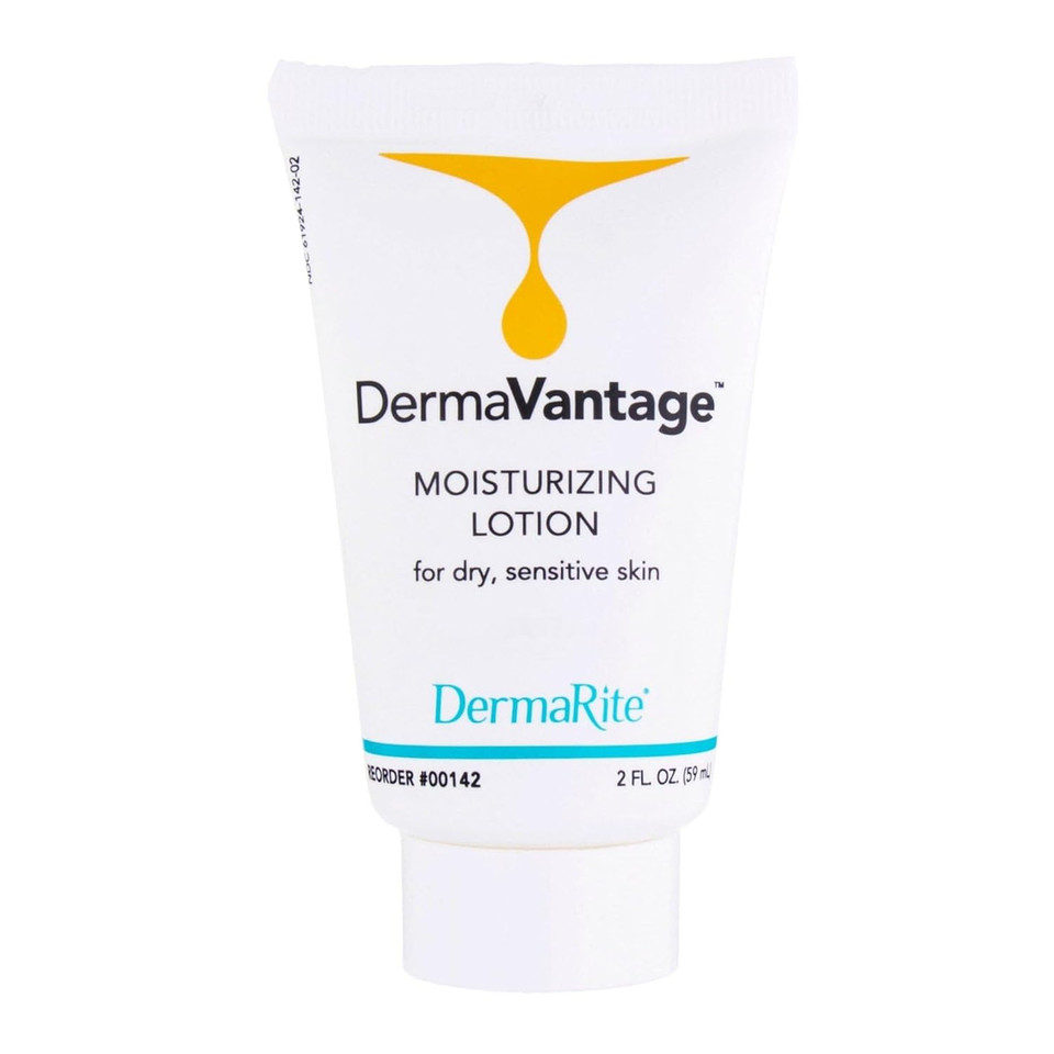 Dermarite'S Dermavantage Moisturizing Lotion, For Dry Sensitive Skin - Scented Moisturizer For Hand And Body - 7.5 Oz. Bottle, 2 Count