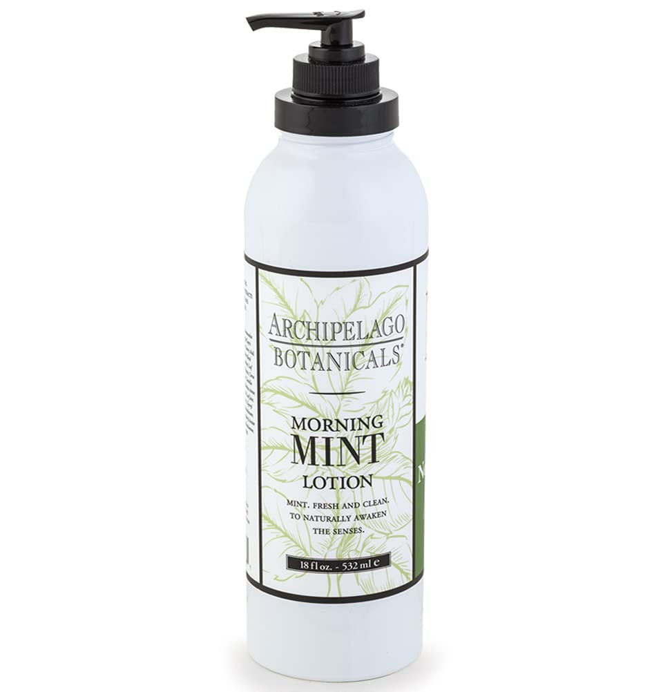 Archipelago Botanicals Charcoal Rose Lotion, Hydrating Lotion For Soft And Healthy Skin, Scented Body Lotion Free From Parabens, Phthalates And Gmos (18 Oz)