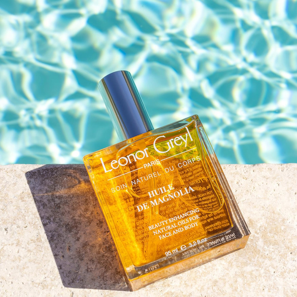 Huile De Magnolia By Leonor Greyl - Beauty Enhancing Natural Oils For Face And Body. 97% Natural Ingredients. Vegan. 3.2 Oz Made In France