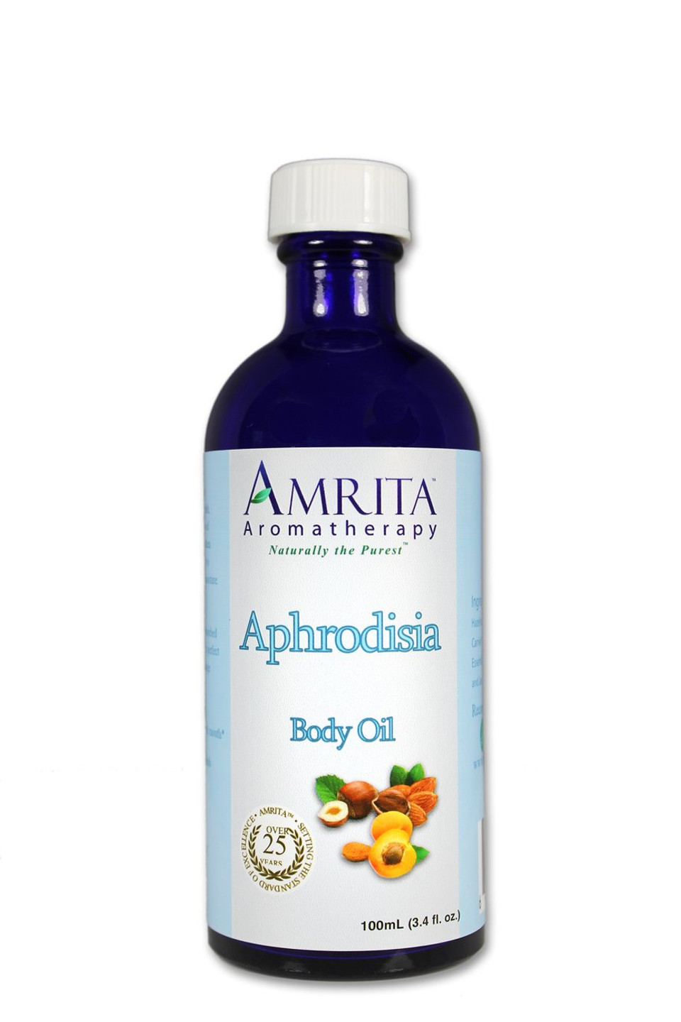 Aphrodisia Massage & Body Oil With Pure Therapeutic Grade Essential Oils Of Ylang Ylang & Jasmine - Size: 100Ml