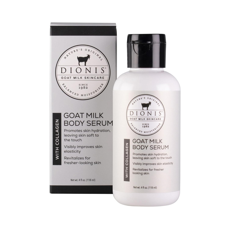 Dionis Goat Milk Skincare Body Care Set - Lavender Blossom Lotion, Body Lotion W/Retinol, Body Serum W/Collagen, Deep Hydration And Younger Skin