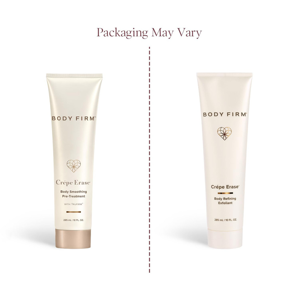 Body Firm Crepe Erase Advanced Smoothing Pre-Treatment, Anti-Aging Skin Care For Body & Neck, Gentle Aha Bha , 10 Fl Oz