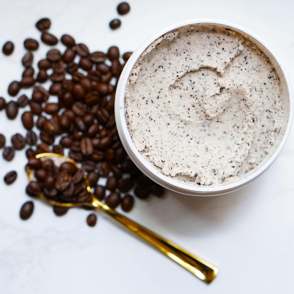 Lalicious - Whipped Sugar Scrub - Sugar Coffee, 16 Oz