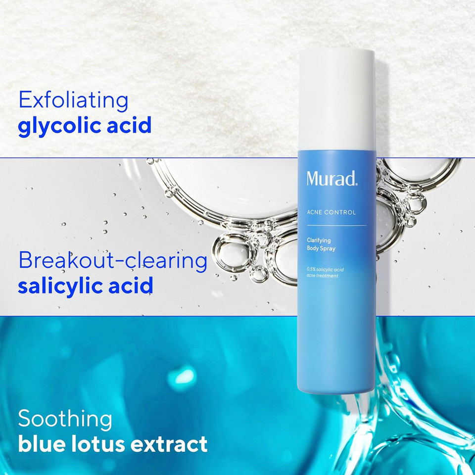 Murad Clarifying Body Spray - Salicylic Acid Treatment For Clearing Body Acne
