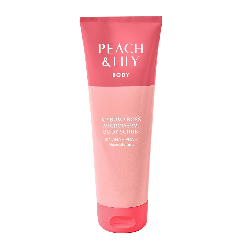 Peach & Lily Body Kp Bump Boss Microderm Body Scrub, Travel Size, 1.02 Oz / 29 G