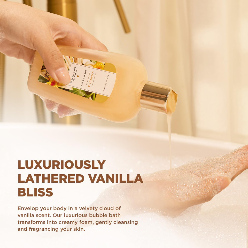 Spa Luxetique Spa Baskets For Women Gift, Gift Basket For Women, 15Pcs Rose Spa Sets, Spa Kit Includes Bath Oil, Bath Salt, Bubble Bath, Bath Sets For Women Gift, Mothers Gifts