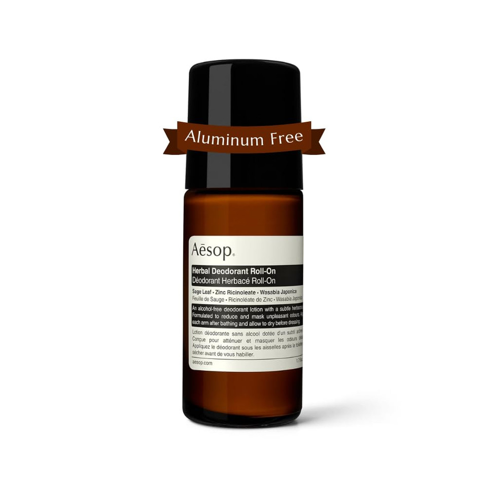 Aesop Herbal Deodorant Spray | Aluminum Free | Deodorant Reduces + Masks Underarm Odor | Sage Leaf, Zinc Ricinoleate, Witch Hazel | 1.7 Oz / 50Ml