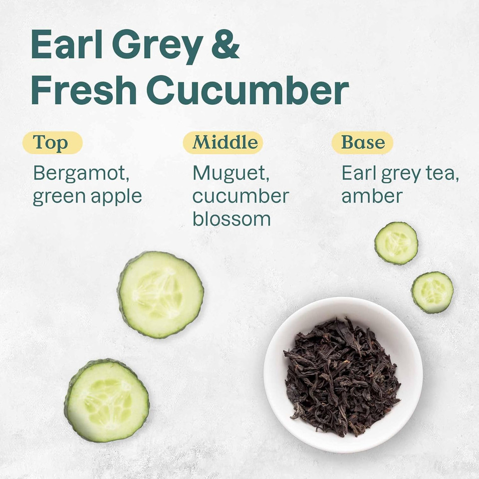 Attitude Aluminum Free Deodorant, Natural Origin Ingredients, Ewg Verified, Odor Control With Baking Soda, Twist & Glide, Dermatologically Tested, Vegan, Earl Grey & Fresh Cucumber, 2.64 Oz