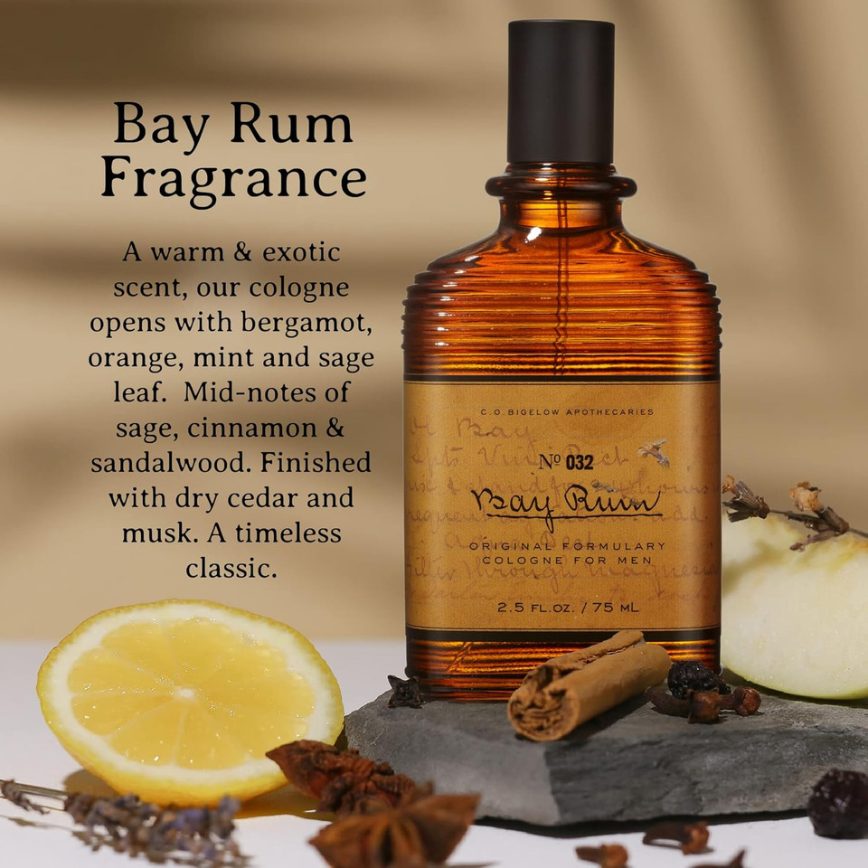C.O. Bigelow Bay Rum Stick Deodorant For Men