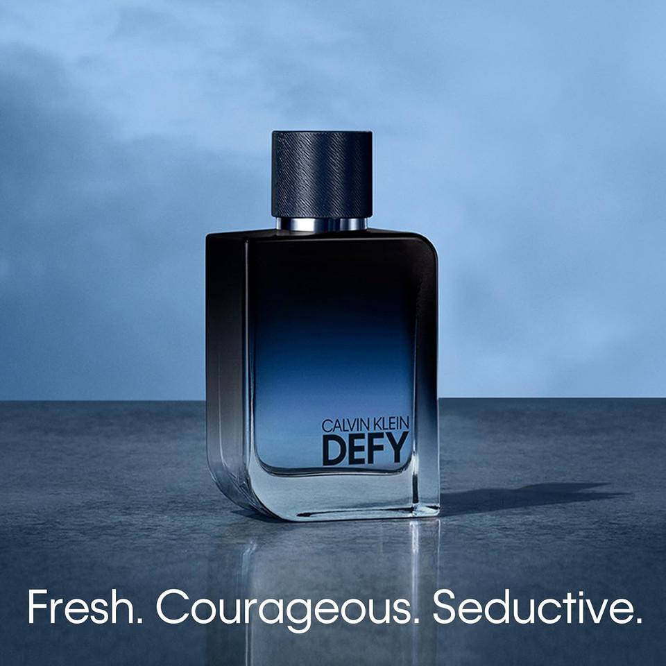Calvin Klein Defy Men'S Deodorant  With Notes Of Bergamot Oil, Lavender Absolute, & Vetiver Oil