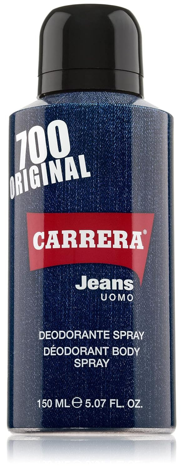 Carrera Jeans Uomo 700 Original Deodorant Body Spray For Men, 5.07 Fl Oz (1)