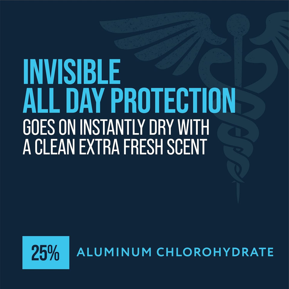 Certain Dri Prescription-Strength Clinical Antiperspirant Deodorant Dry Spray For Men & Women - Fast-Acting Protection From Excessive Sweating - 4.2 Oz