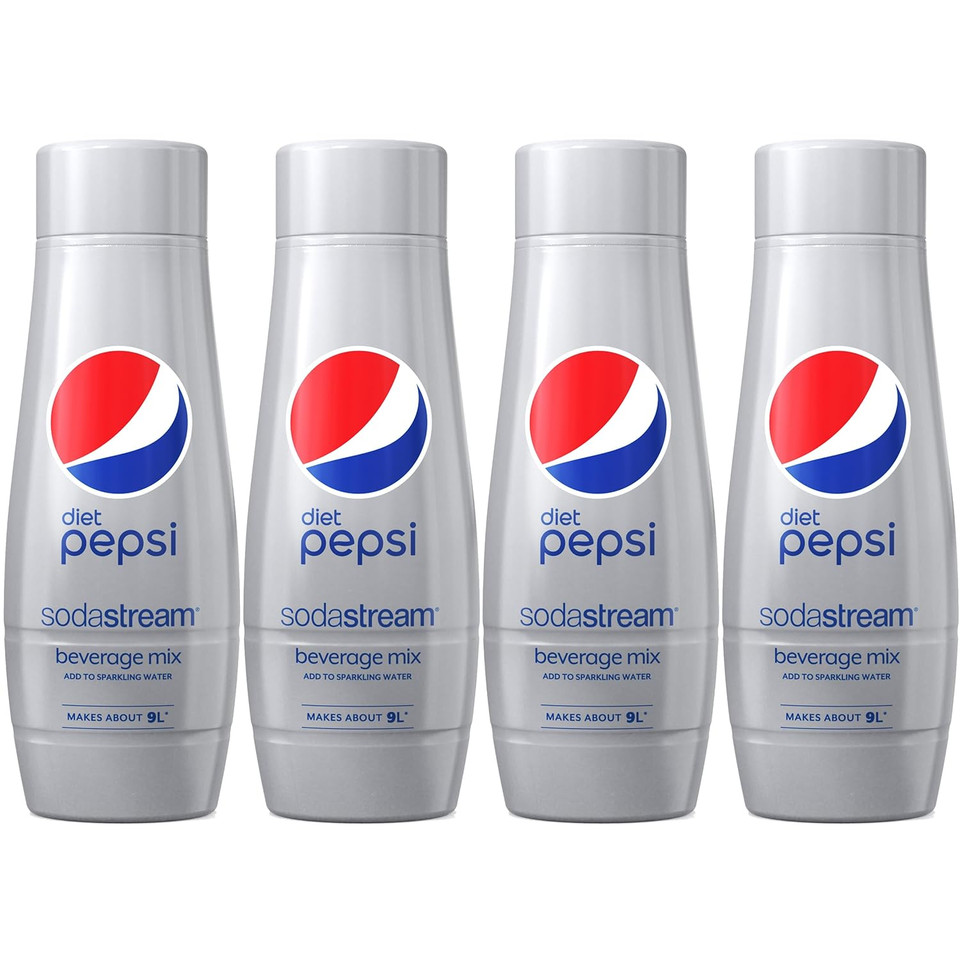 Sodastreamã¢Â® Diet Pepsiã¢Â® Beverage Mix (440Ml, Pack Of 4)