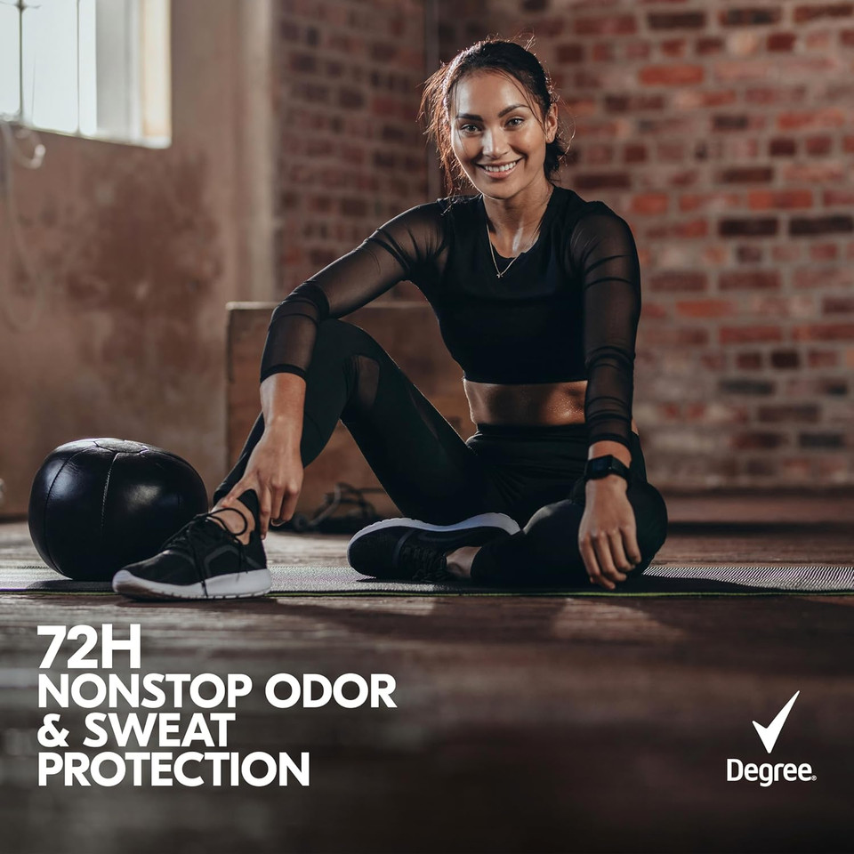 Degree Advanced Antiperspirant Deodorant Move Fresh Coconut 4 Count 72-Hour Sweat & Odor Protection Antiperspirant For Women With Motionsense Technology 2.6 Oz