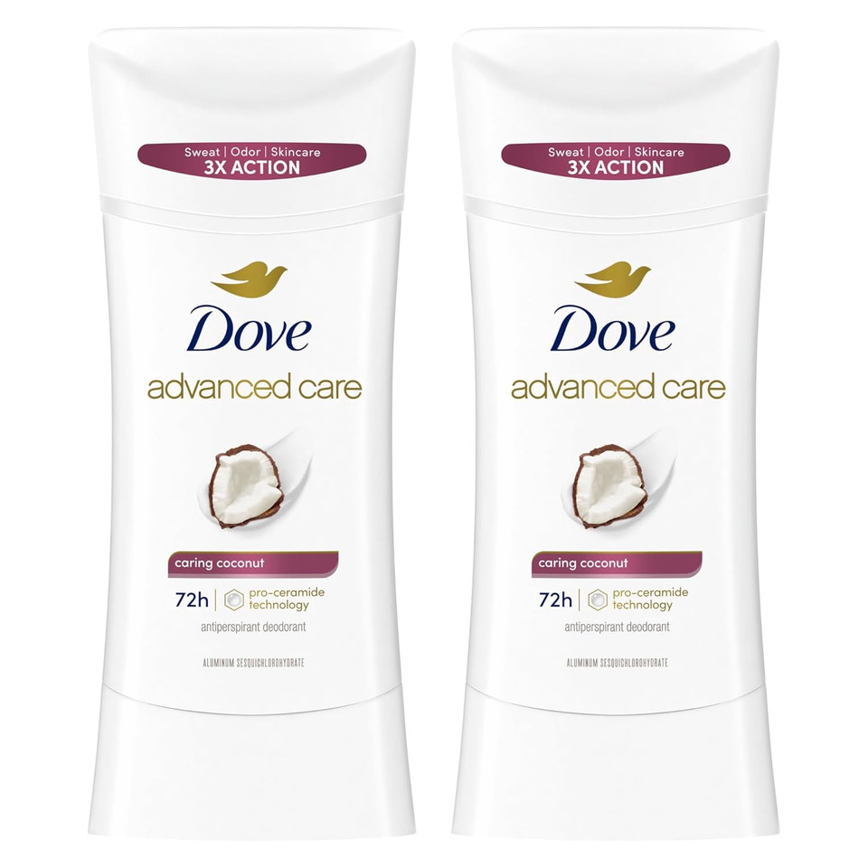 Dove Advanced Care Antiperspirant Deodorant Stick For Women, Shea Butter, For 48 Hour Protection And Soft And Comfortable Underarms, 2.6 Oz