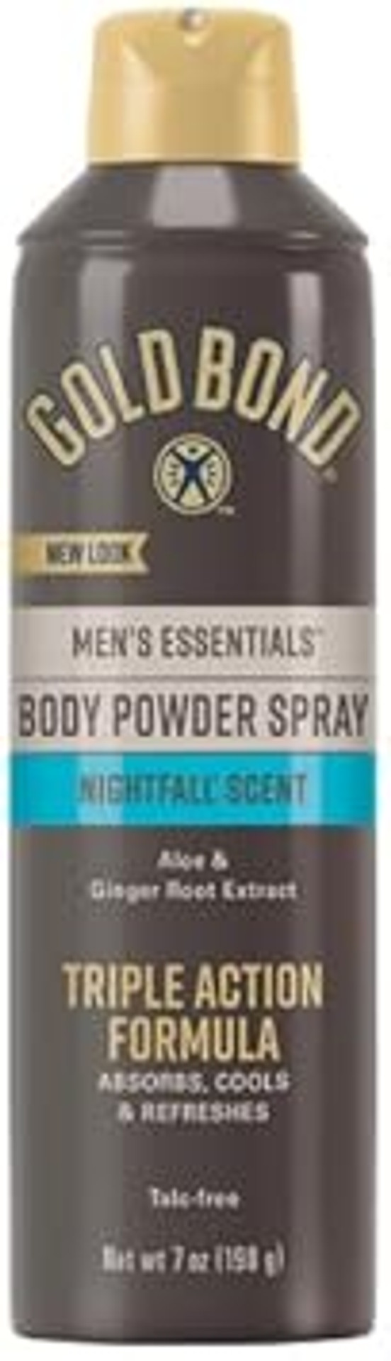 Gold Bond Men'S Essentials Talc-Free Body Powder 10 Oz Refresh 360 Scent & Medicated Talc-Free Extra Strength Body Powder 10 Oz Cooling Itch Relief