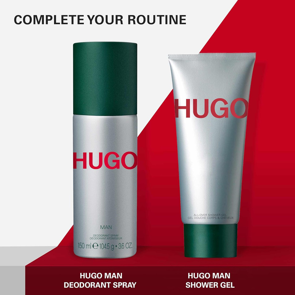 Hugo Boss Hugo Man Deodorant Stick With Notes Of Green Apple & Fir Balsam 2.4 Oz