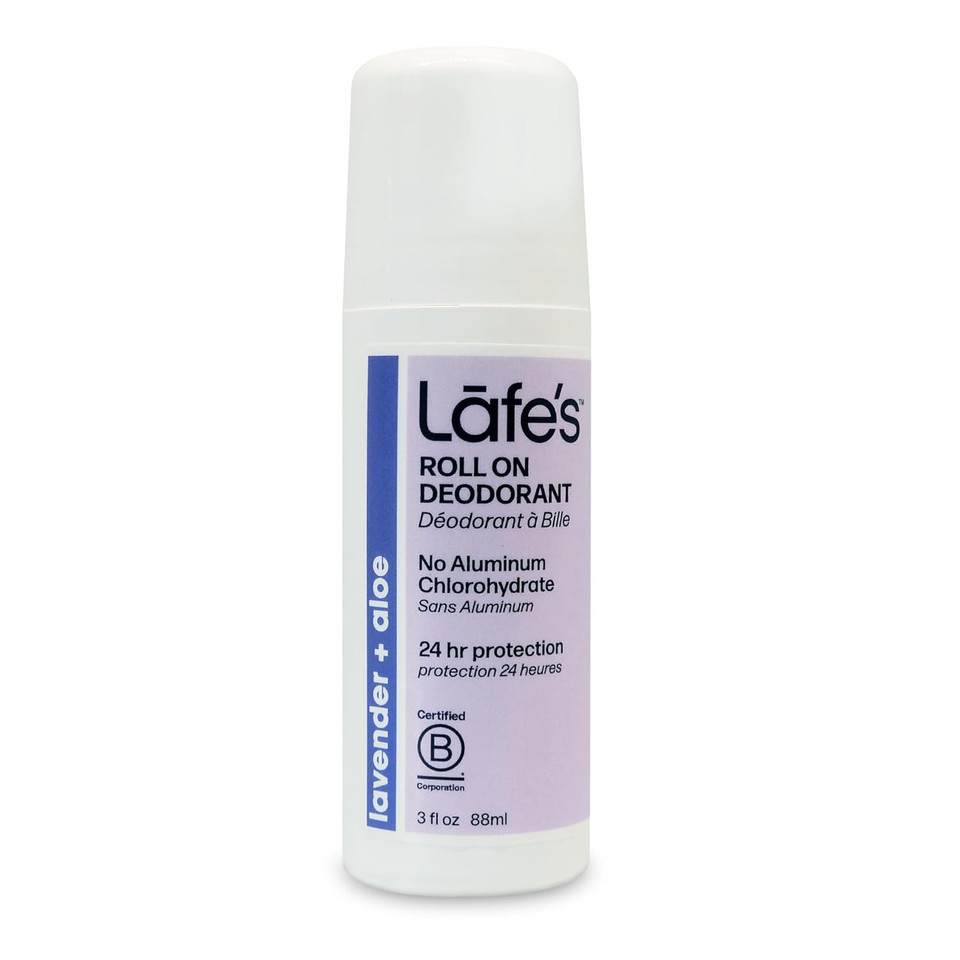 Lafe'S Natural Deodorant | 3Oz Roll-On Aluminum Free Natural Deodorant | Lavender & Aloe