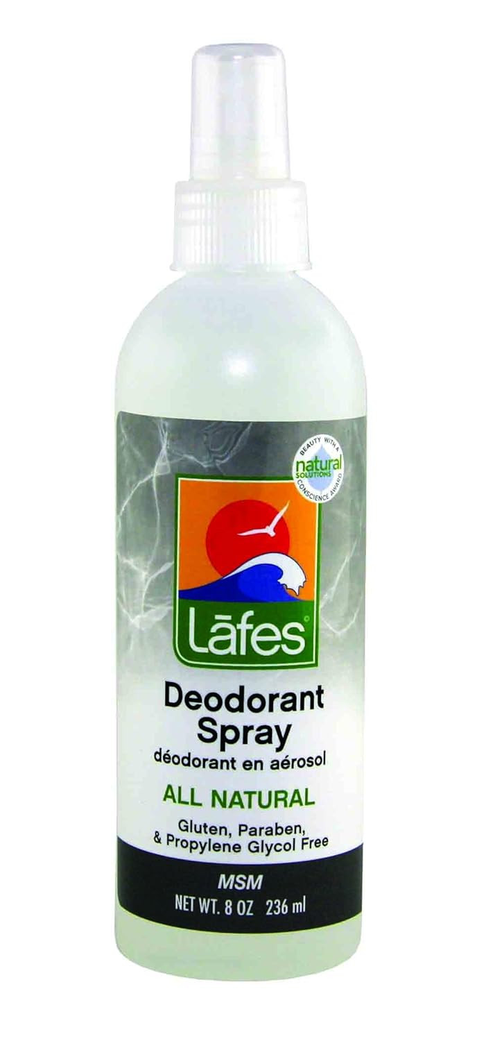Lafe'S Natural Deodorant | 4Oz Aluminum Free Natural Deodorant Spray | Paraben Free & Baking Soda Free With 24-Hour Protection | Unscented