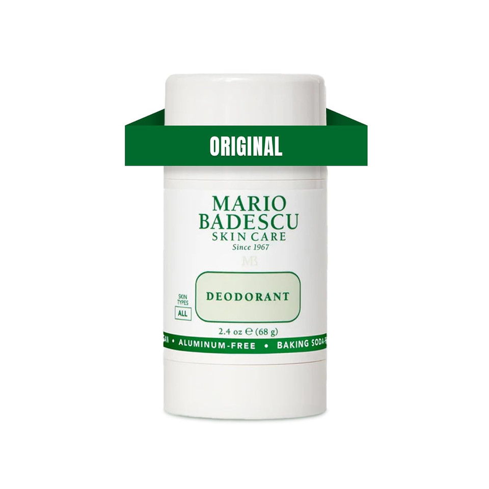 Mario Badescu Aluminum Free Deodorant For Women & Men | Baking Soda & Paraben Free | Underarm Odor Protection For All-Day Freshness | Gentle On Skin | Nourishing Botanical Blend Mario Badescu Aluminum Free Deodorant For Women & Men | Baking Soda & Paraben Free | Underarm Odor Protection For All-Day Freshness | Gentle On Skin | Nourishing Botanical Blend