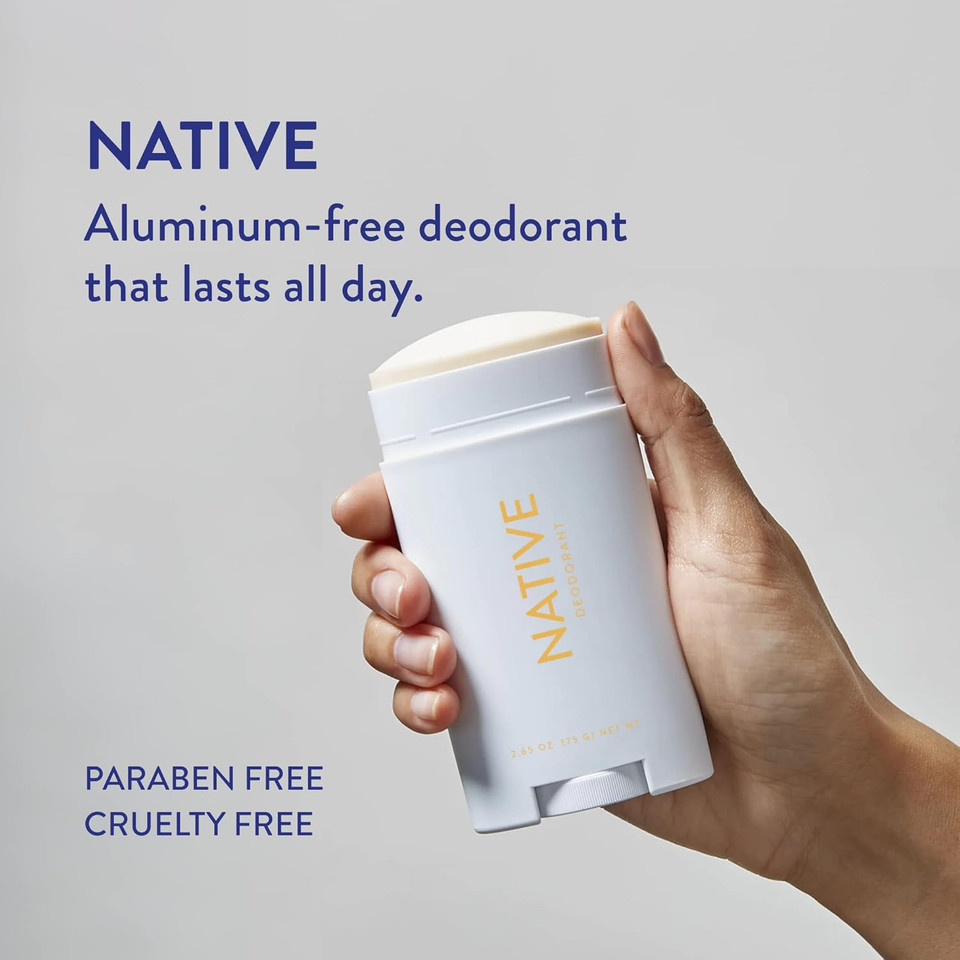 Native Deodorant Contains Naturally Derived Ingredients, 72 Hour Odor Control | Seasonal Scents For Women And Men, Aluminum Free With Baking Soda, Coconut Oil And Shea Butter | Lilac & White Tea