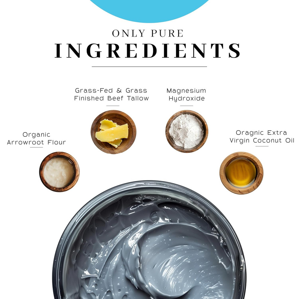 VanmanS - Handmade Coconut And Magnesium Deodorant - Odor Control For Underarms - Routine Deodorant For Women And Men - Personal Care Products - 2 Fl Oz