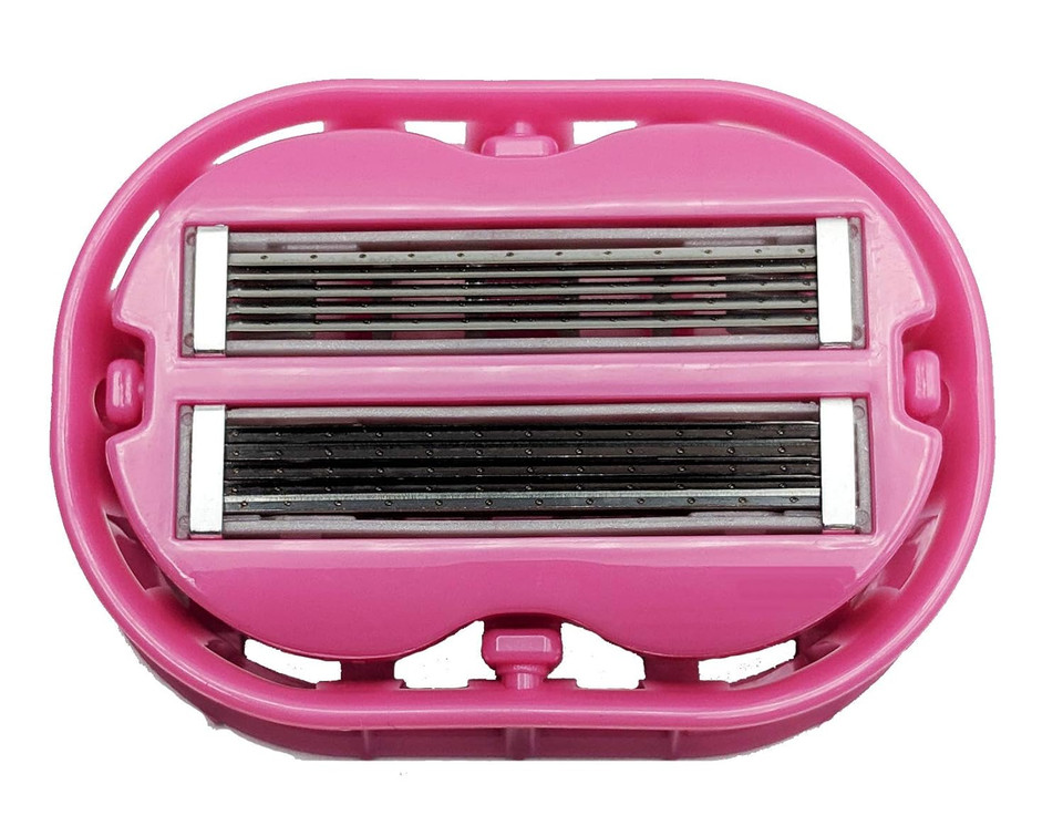 Classic Omnishaver - Pink - The Fastest Way To Shave Head, Legs, Arms, Body | An Alternative To Disposable Shaving Razors Self Cleans & Strops During Use With Durable Blade, Bald Head Shaver For Women