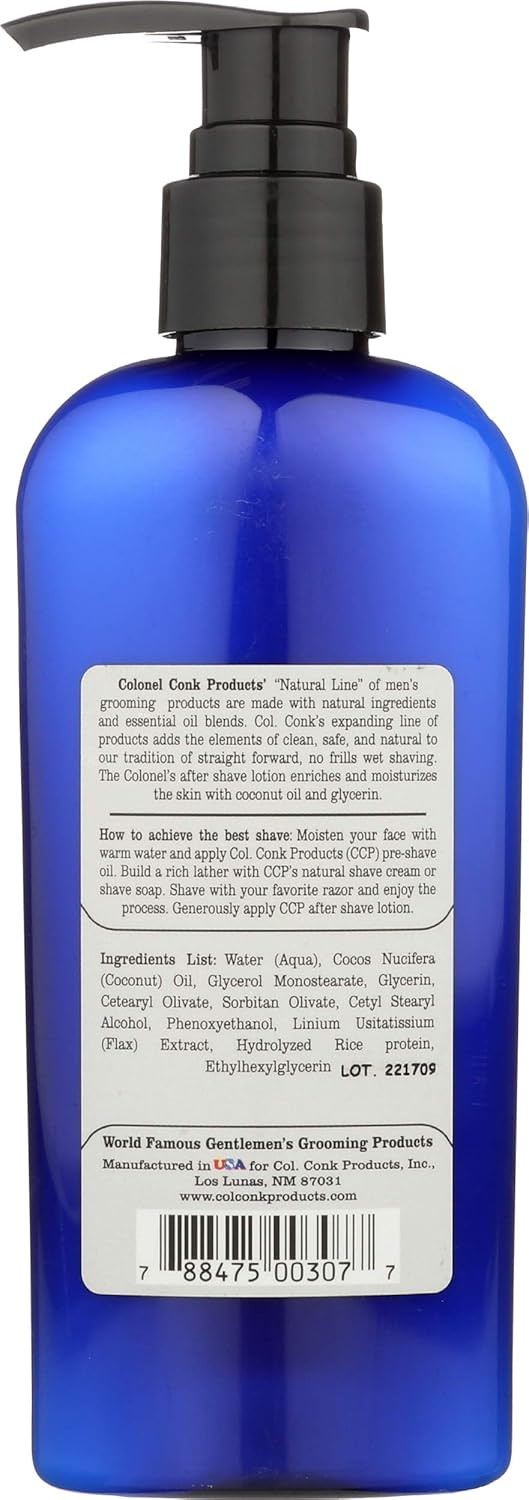 Colonel Conk After Shave Lotion Unscented, 6 Fz