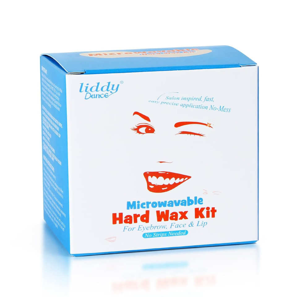 Face Waxing Kit For Women, Microwave Hard Wax Hair Removal Kit For Eyebrow, Face & Lip, New Eyebrow Waxing Kit With Shaper Tape Face Waxing Kit For Women, Microwave Hard Wax Hair Removal Kit For Eyebrow, Face & Lip, New Eyebrow Waxing Kit With Shaper Tape