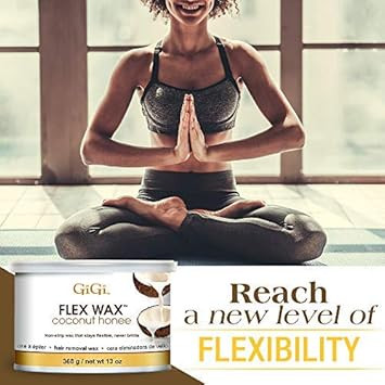 Gigi All Purpose Hard Wax For Hair Removal - Diy At-Home Waxing Kit For Face & Body, 14 Oz