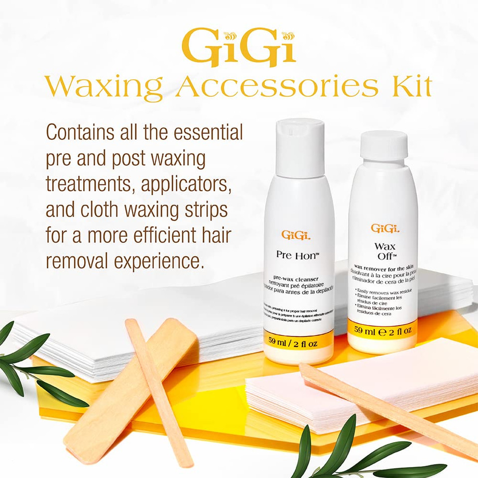 Gigi Wax Essentials, Applicators & Muslin Strips For Face & Body